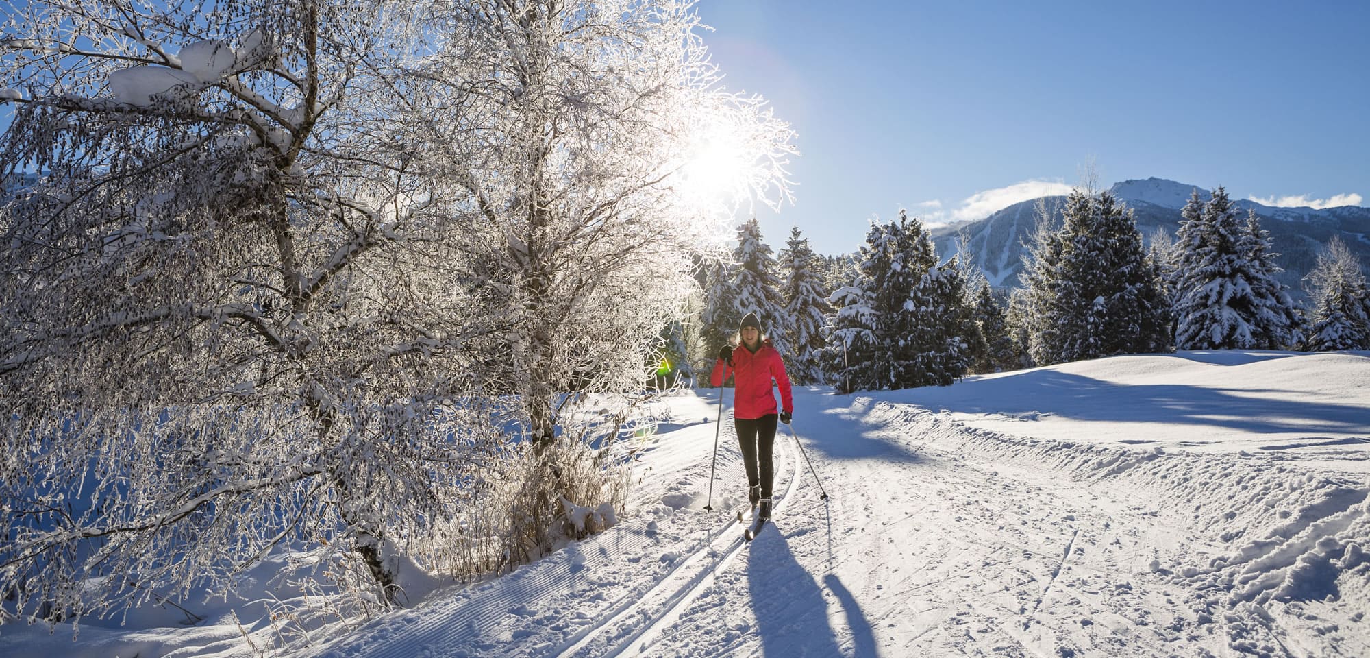 Langlaufen in de Salzburger Sportwelt © iStock